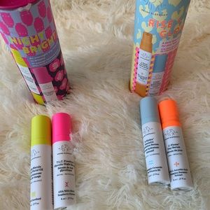 Drunk Elephant Rise and Glow and Night bright